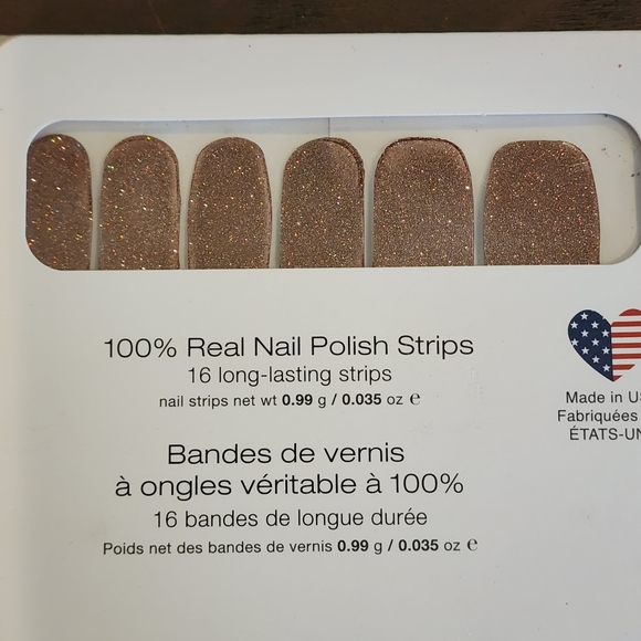 Color Street Glitter Nail Polish Strips-Retired Color "SAHARA JEWEL" NWT - Picture 5 of 9